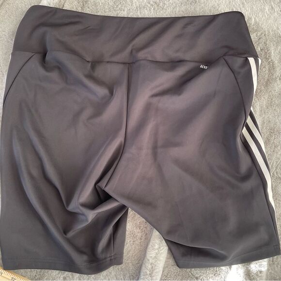 ✨ NWT Adidas 3-Stripes AEROREADY Shorts Black 4X Plus - Picture 6 of 13